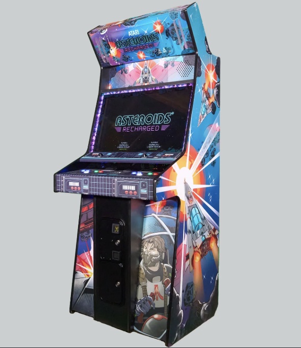 Asteroids Recharged arcade cabinet